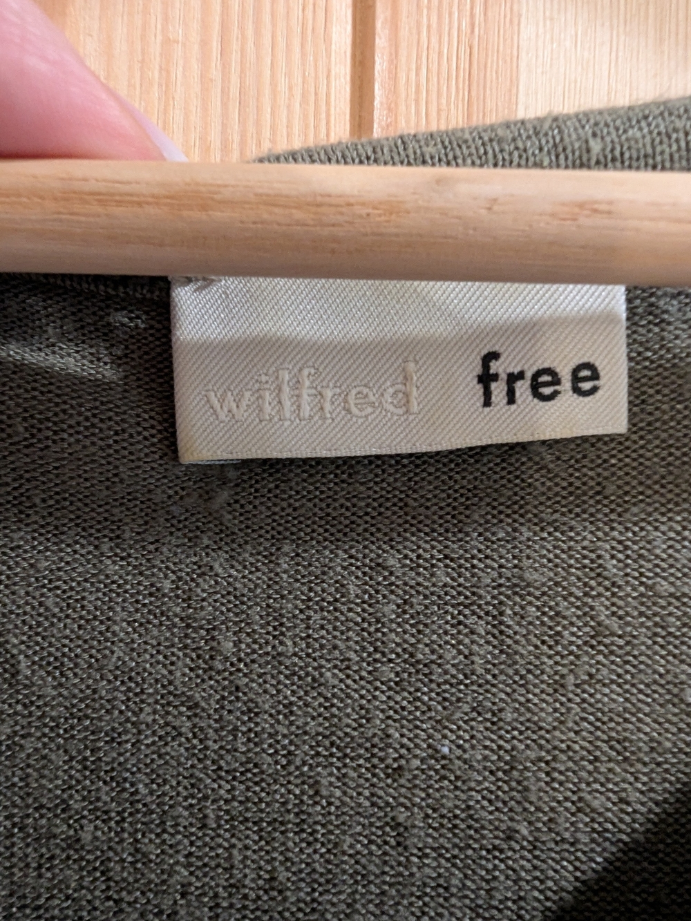 Wilfred Olive Crewneck Short Sleeve Tee - Picture 7 of 7